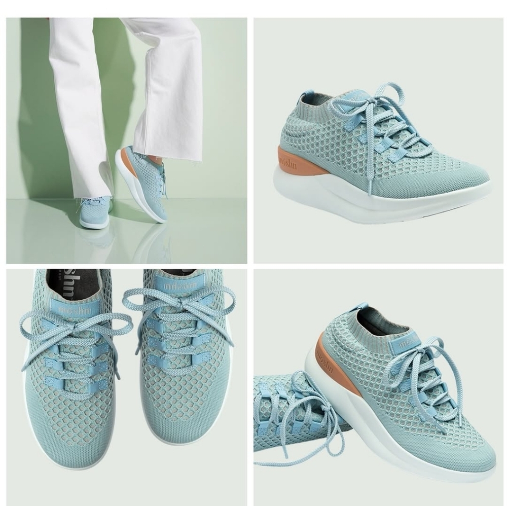 Moshn Vigor Klogs Aquatic Glacier Sneakers. Size 8.5 - Picture 4 of 9